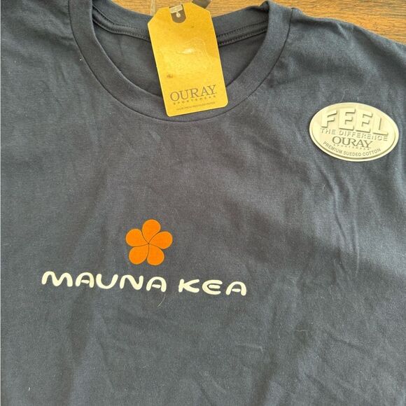 NEW  Mauna Kea Navy T-Shirt NWT SZ XXL - Picture 2 of 7